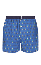 Arthur boxershort Le Club n°1116 Horloges Blauw