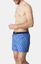 Arthur boxershort Le Club n°1116 Horloges Blauw detail 3