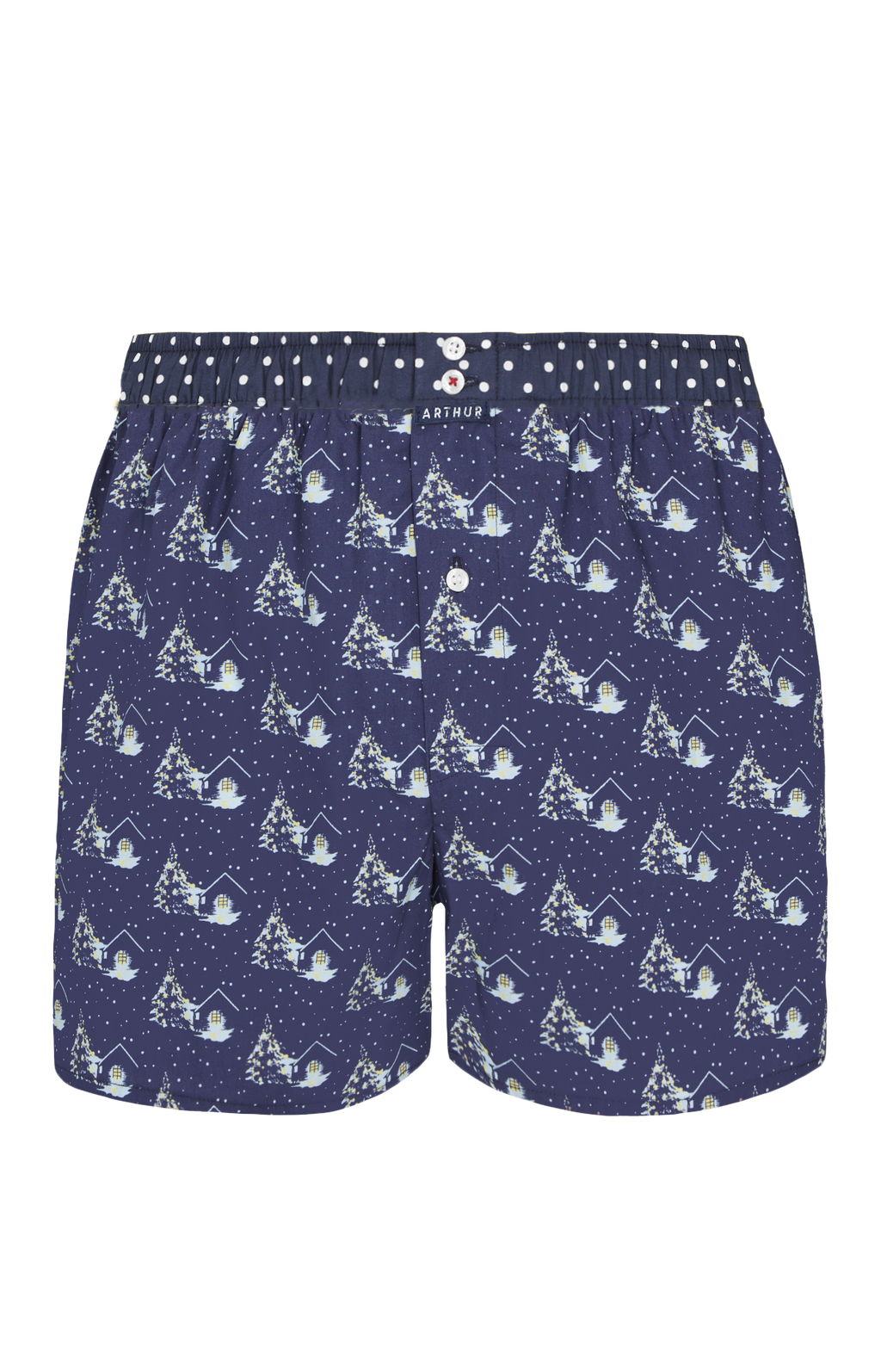 Arthur boxershort Le Club n°1126 Winternacht Marine