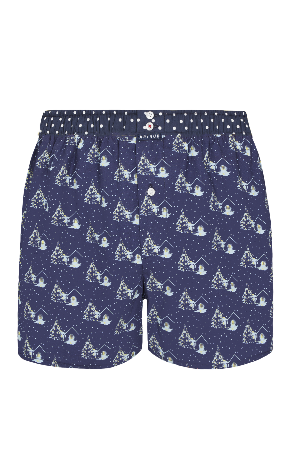 Arthur boxershort Le Club n°1126 Winternacht Marine