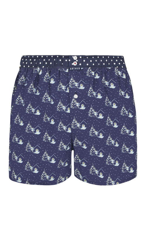 Arthur boxershort Le Club n°1126 Winternacht Marine