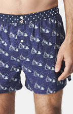 Arthur boxershort Le Club n°1126 Winternacht Marine detail 1