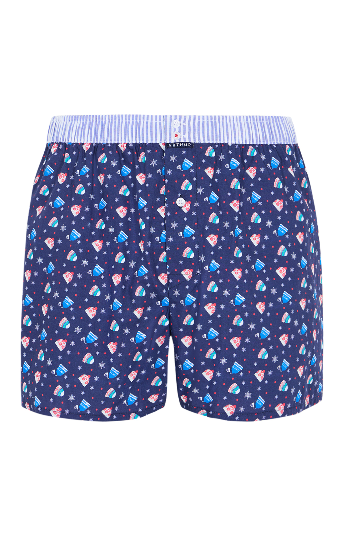 Arthur boxershort Le Club n°1175 Wintermutsen Marine
