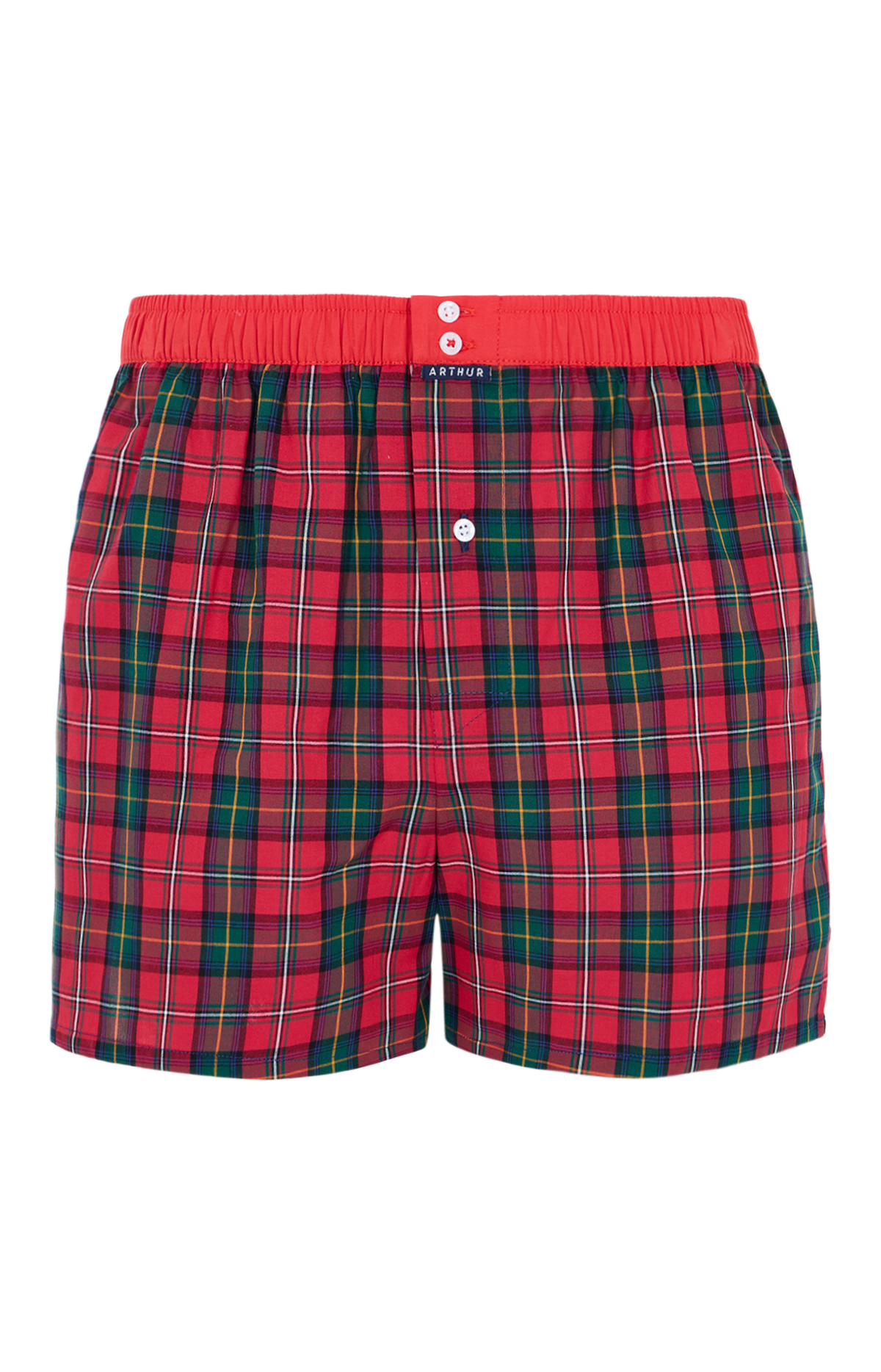 Arthur boxershort Le Club n°1177 Ruit Rouge