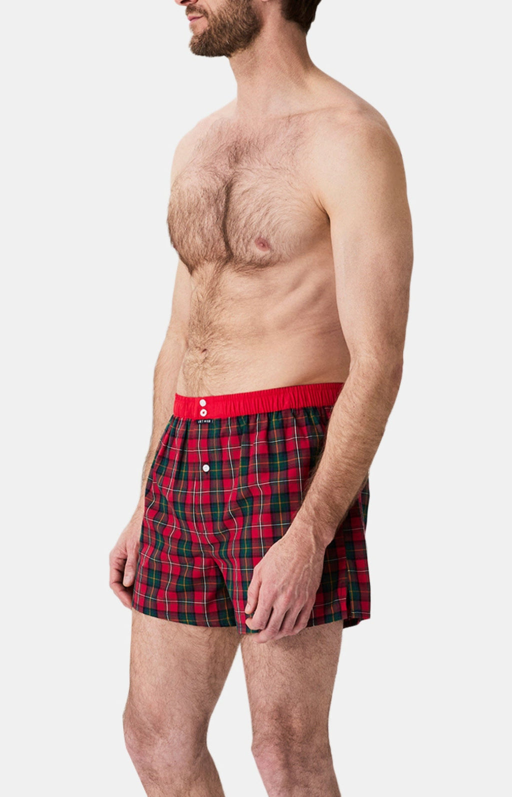 Arthur boxershort Le Club n°1177 Ruit Rouge detail 4