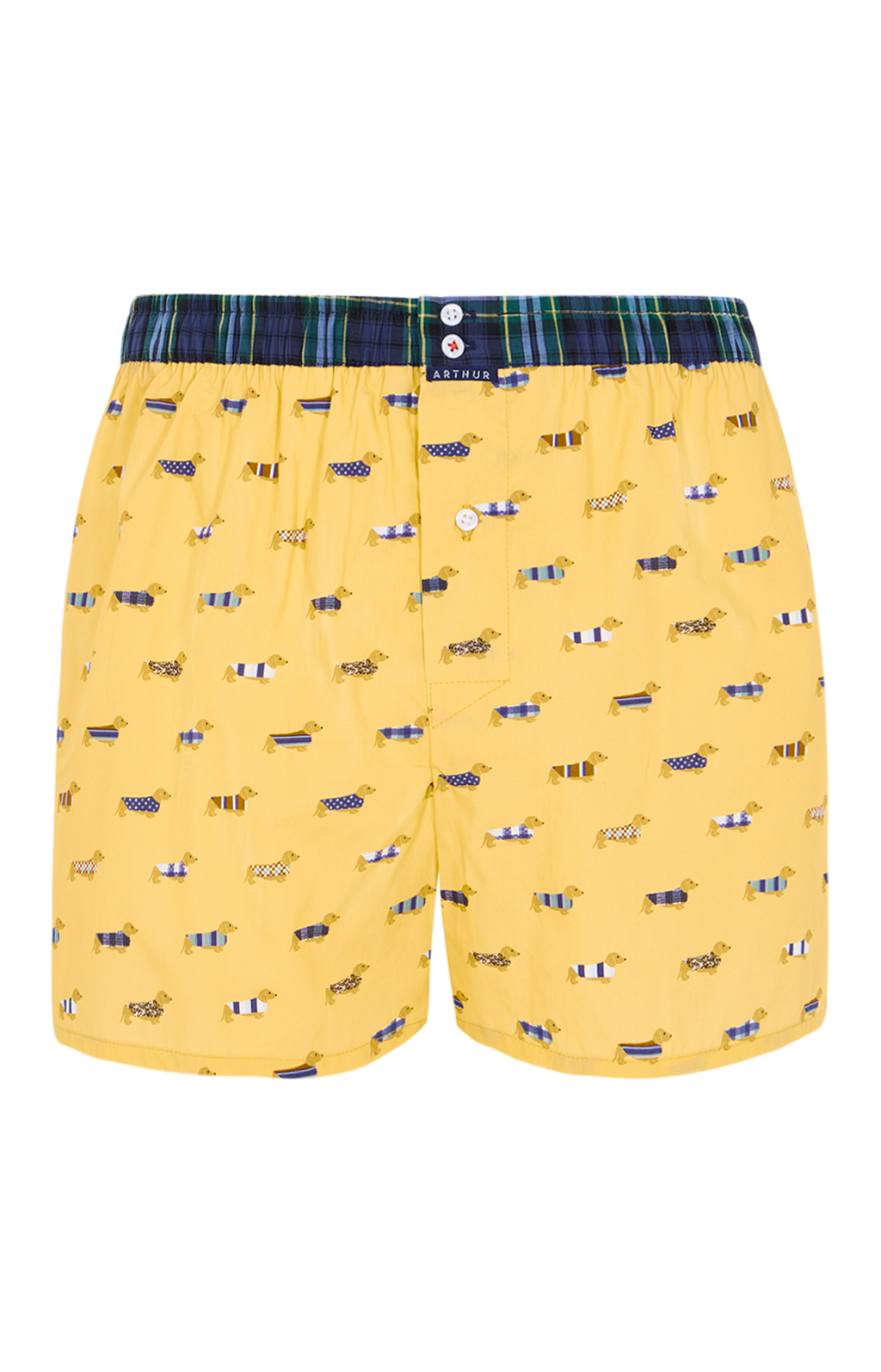 Arthur boxershort Le Club n°1196 Teckel Jaune