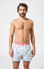 Arthur boxershort Le Club n°1204 Raceauto Ciel detail 2