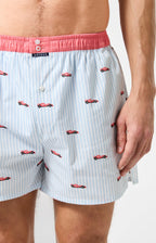Arthur boxershort Le Club n°1204 Raceauto Ciel detail 1