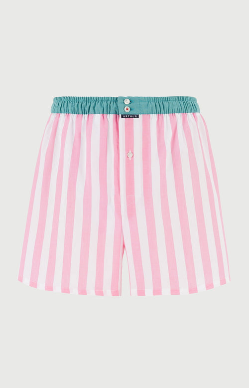 Arthur boxershort Le Club n°1211 Strepen Rose
