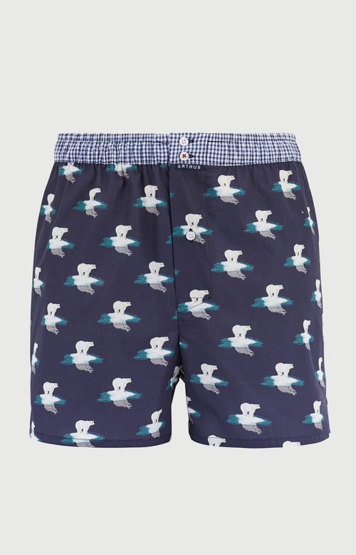 Arthur boxershort Le Club n°1231 IJsbeer Marine
