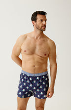 Arthur boxershort Le Club n°1231 IJsbeer Marine detail 1