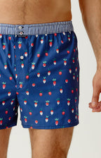Arthur boxershort Le Club n°1240 Radijsjes Marine detail 3
