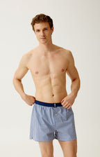 Arthur boxershort Le Club n°014 Vichy Marine detail 1