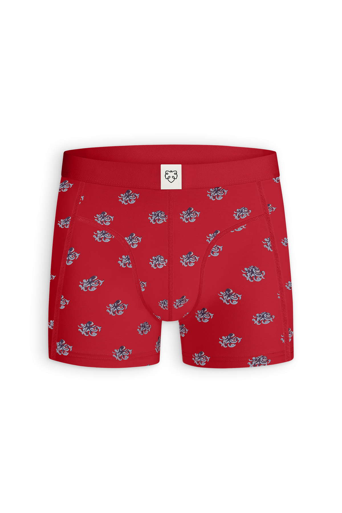 A-dam ACE Boxershort Red Octopus
