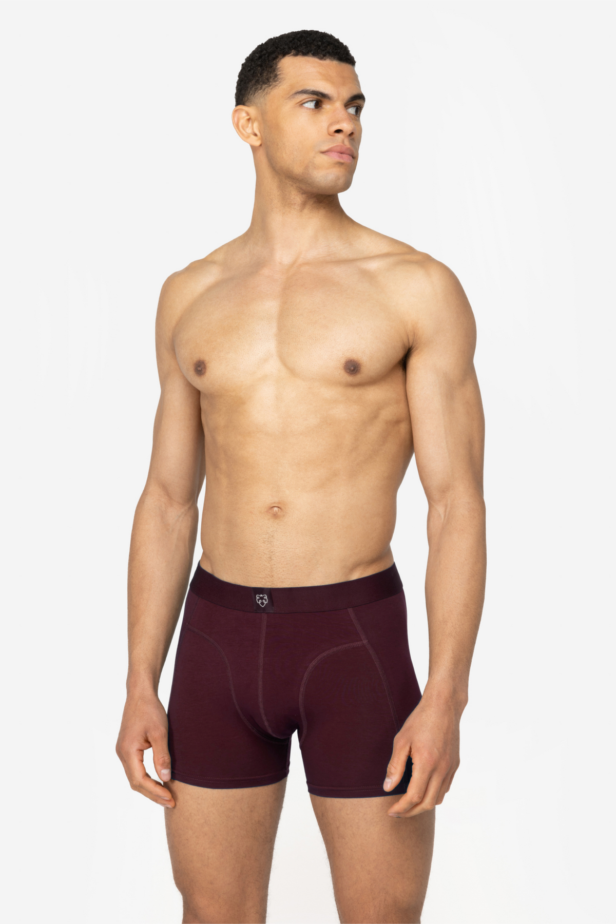 A-dam ACE Boxershort Burgundy detail 2