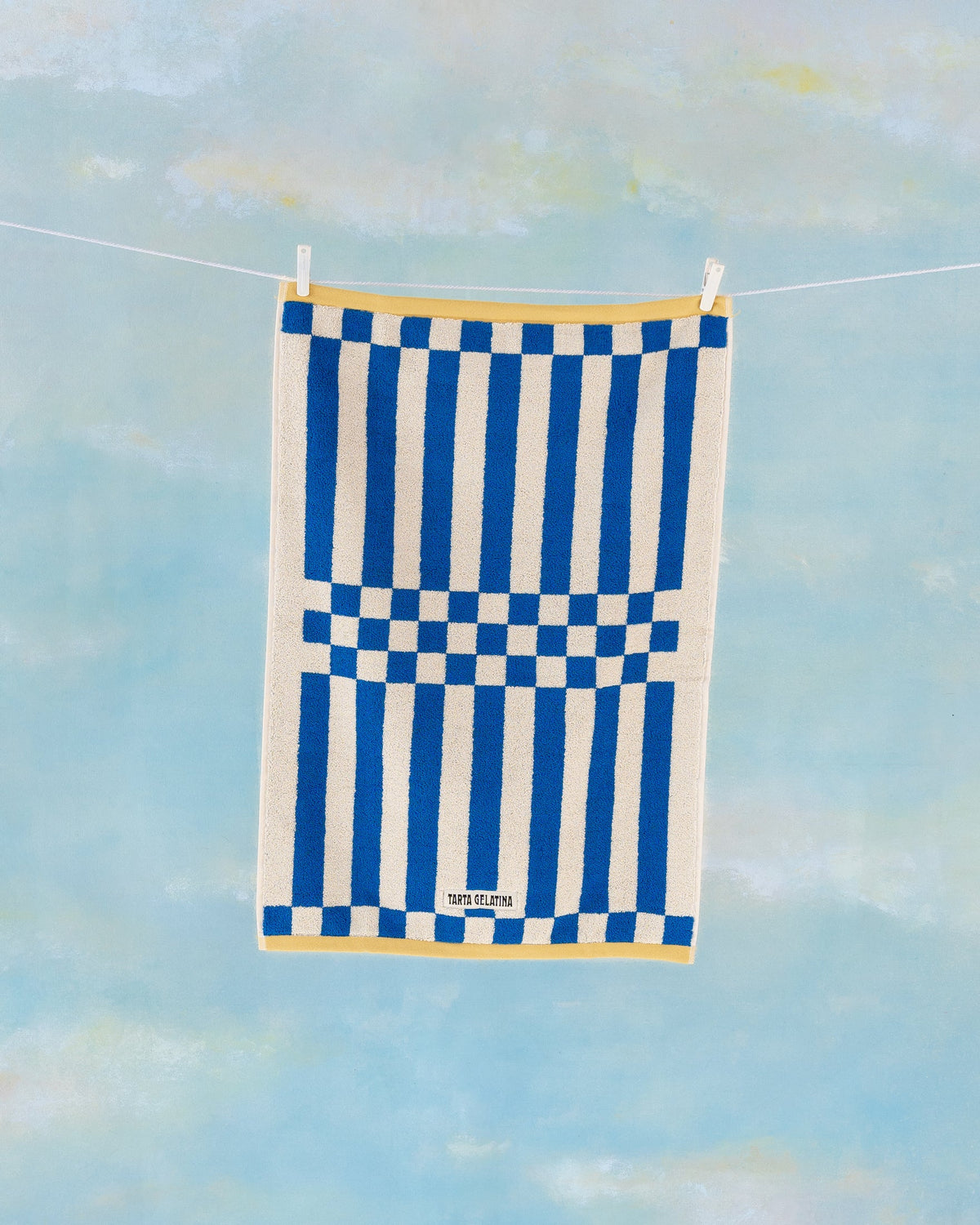 Tarta Gelatina Handdoek Clubhouse Blauw