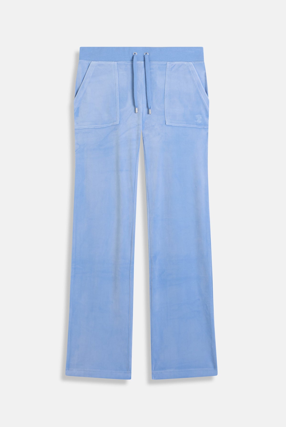 Juicy Couture Classic Velour Tracksuit Della Robia Blue broek