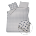 Vandyck Flanel Dekbedovertrek Dundee Blue Ink