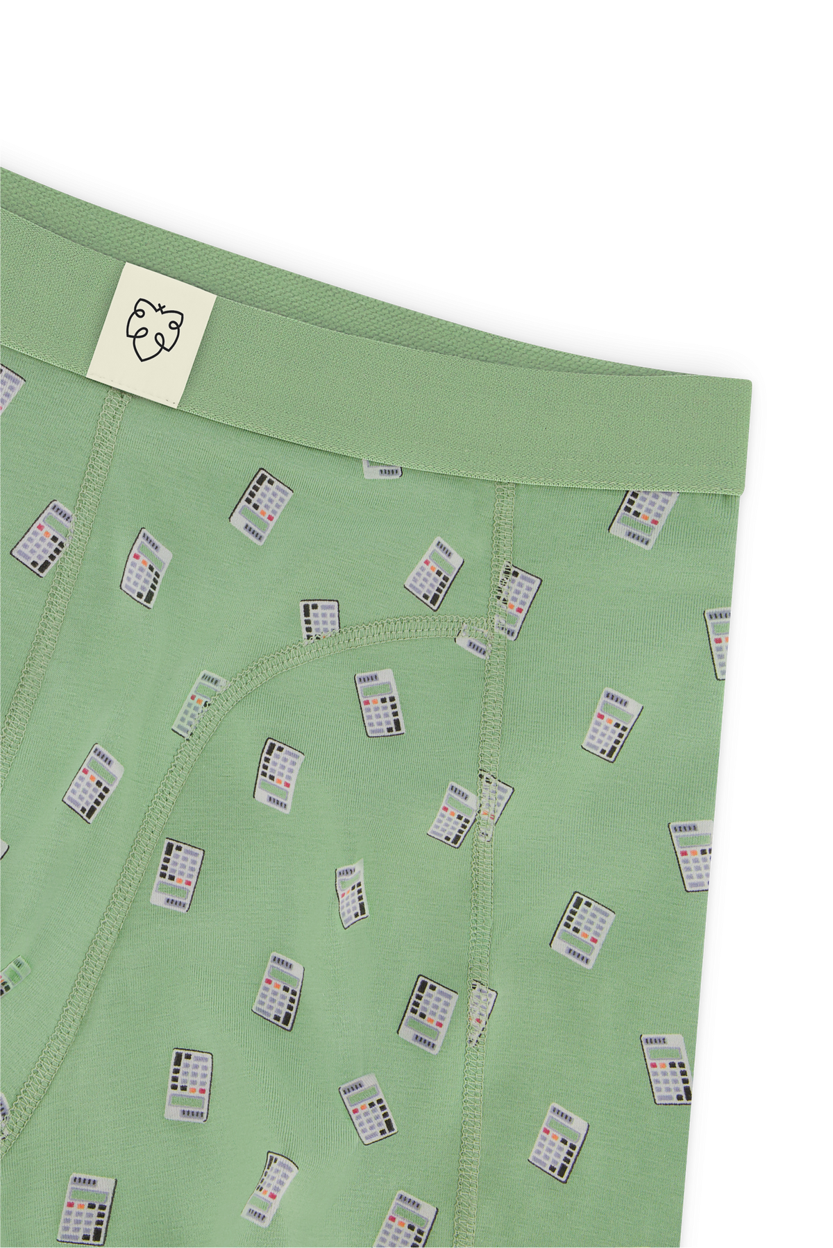 A-dam ACE Boxershort Green Calculator detail 3