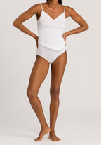 Hanro Cotton Seamless Maxi Slip wit