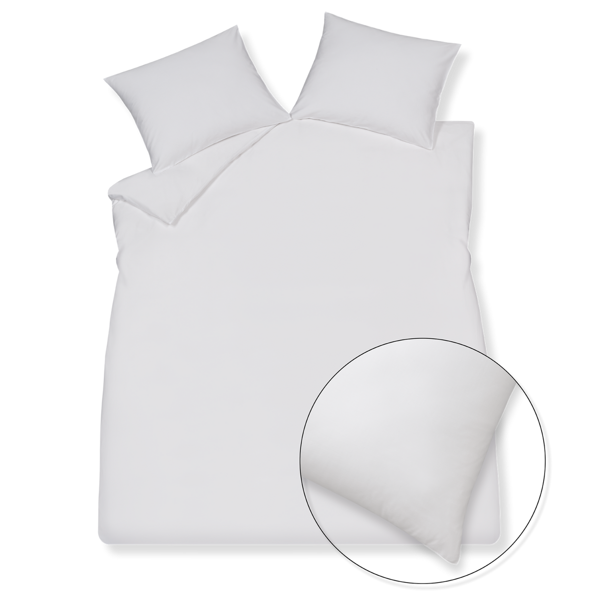 Vandyck Dekbedovertrek Satin Luxe White