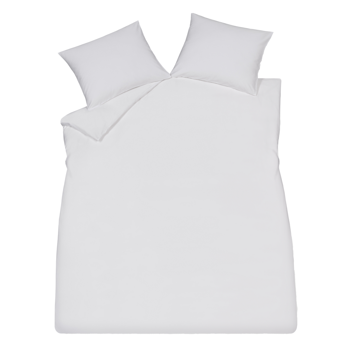 Vandyck Dekbedovertrek Satin Luxe White detail 1