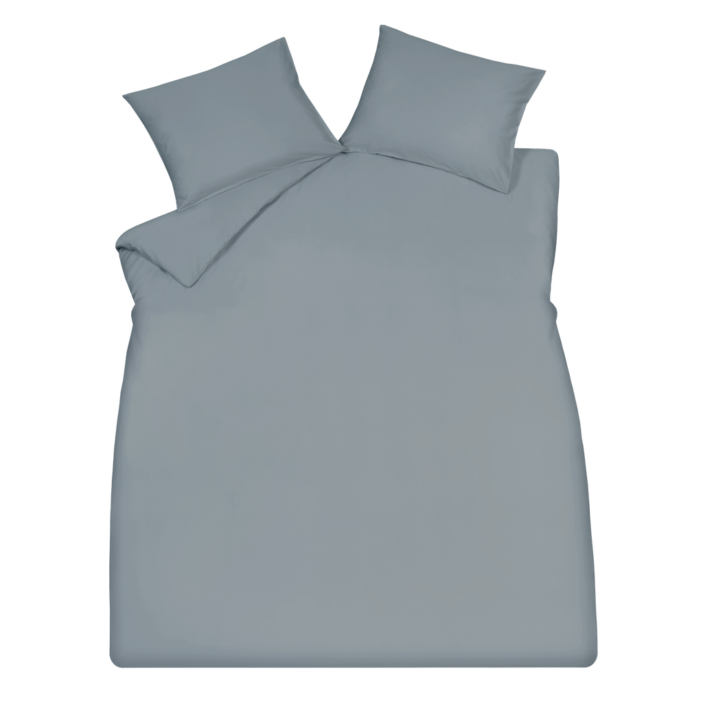 Vandyck Dekbedovertrek Satin Luxe Light Blue detail 1