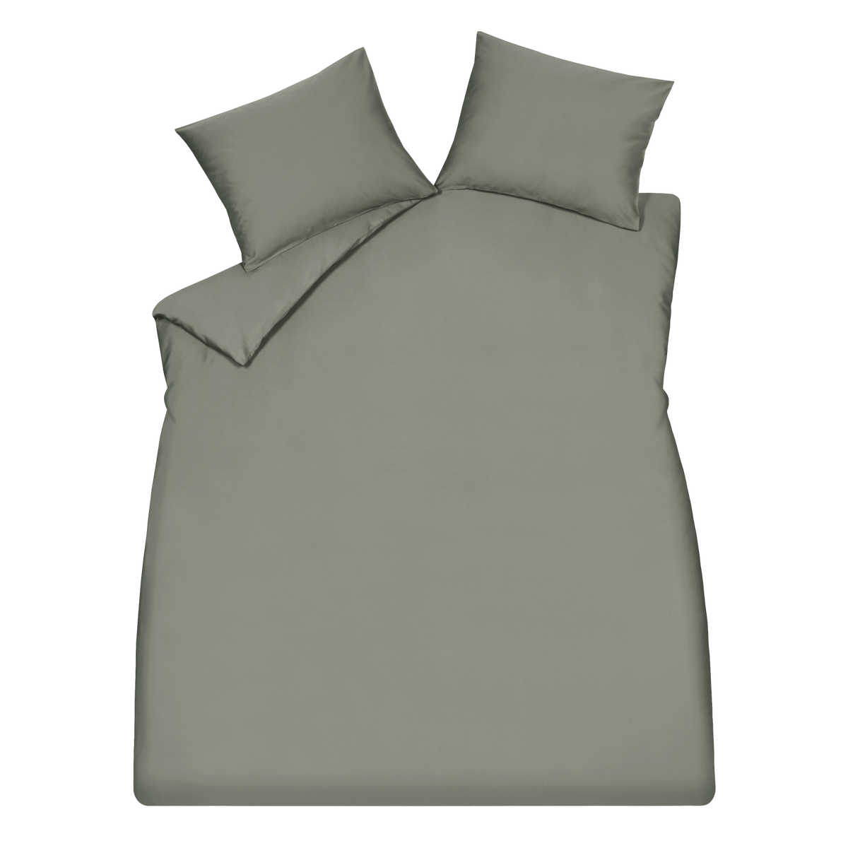 Vandyck Dekbedovertrek Satin Luxe Thyme detail 1