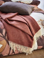Vandyck Plaid Home Bellavita Mocca detail 1