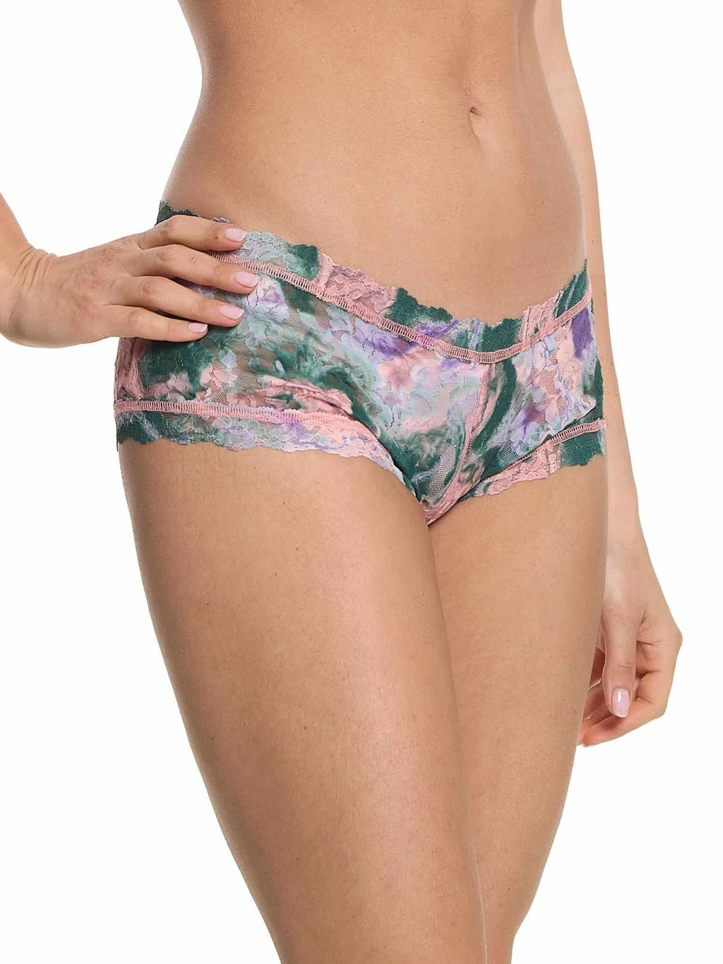Hanky Panky Printed Signature Lace Boyshort Painter