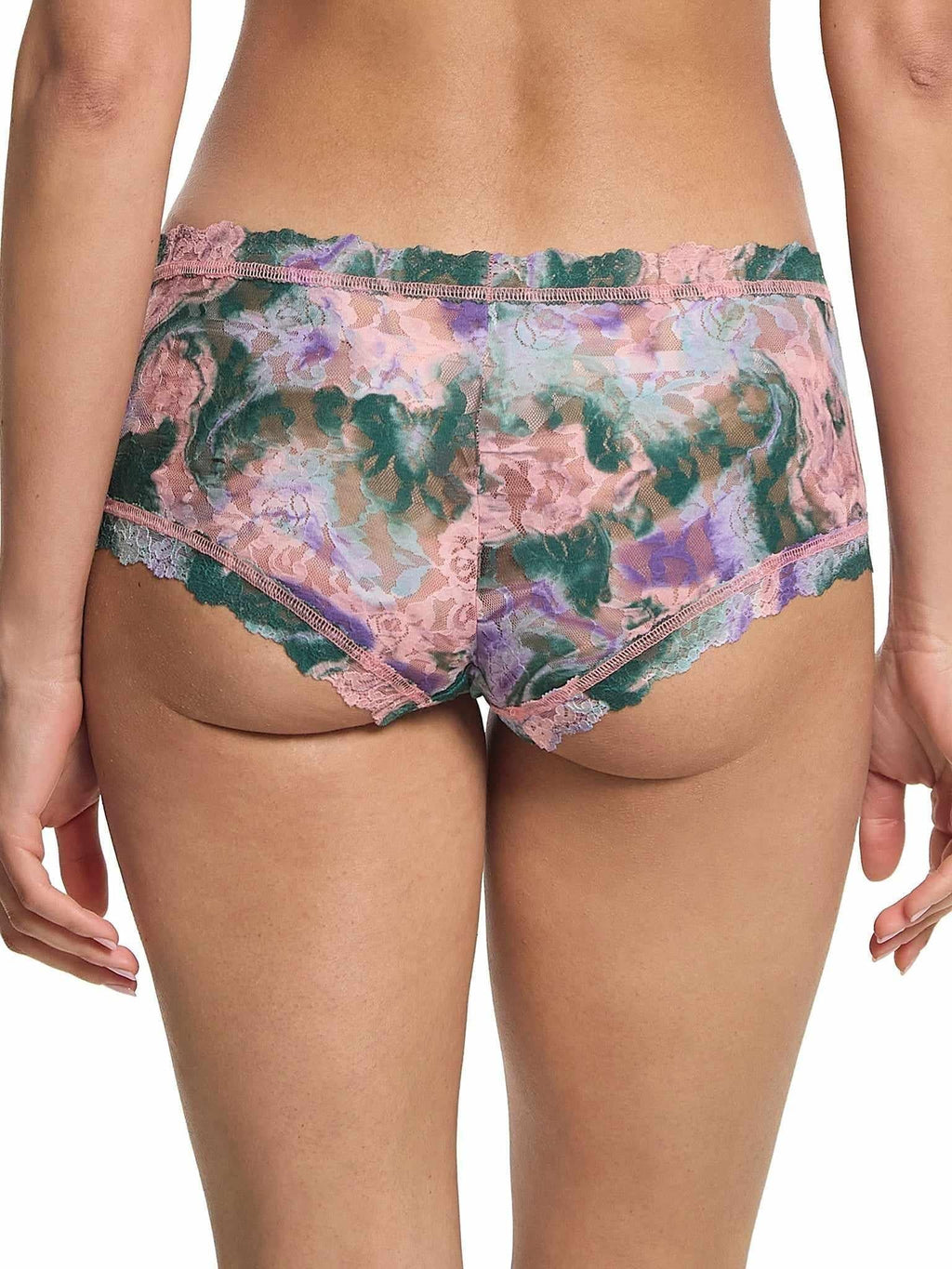 Hanky Panky Printed Signature Lace Boyshort Painter detail 1