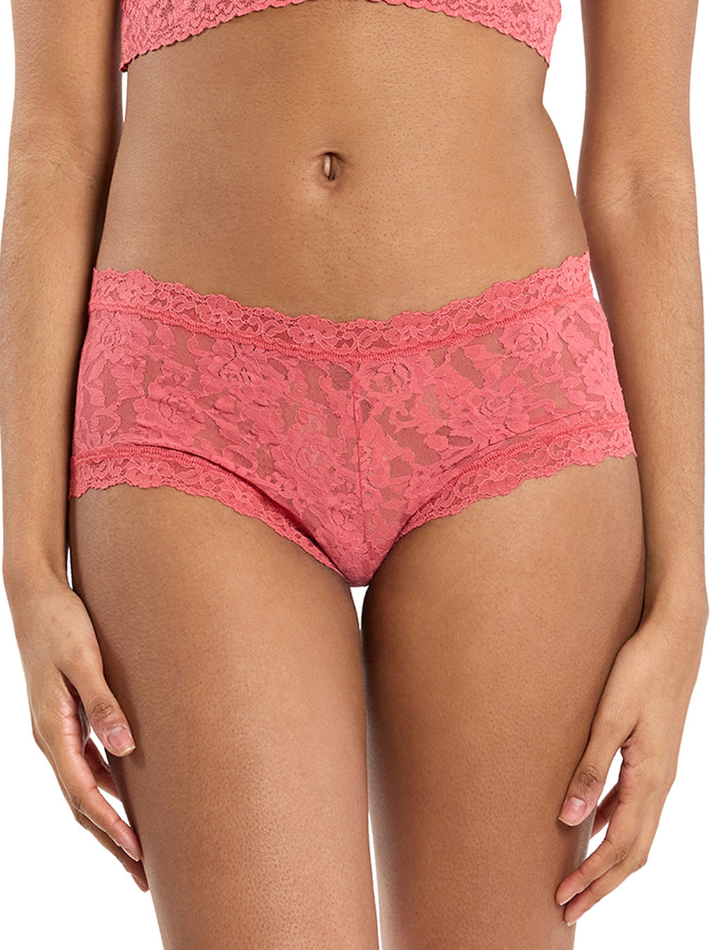 Hanky Panky Signature Lace Boyshort Naples Red