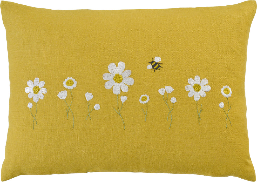 Sander Sierkussen Honeybee Geel bijen 34x50