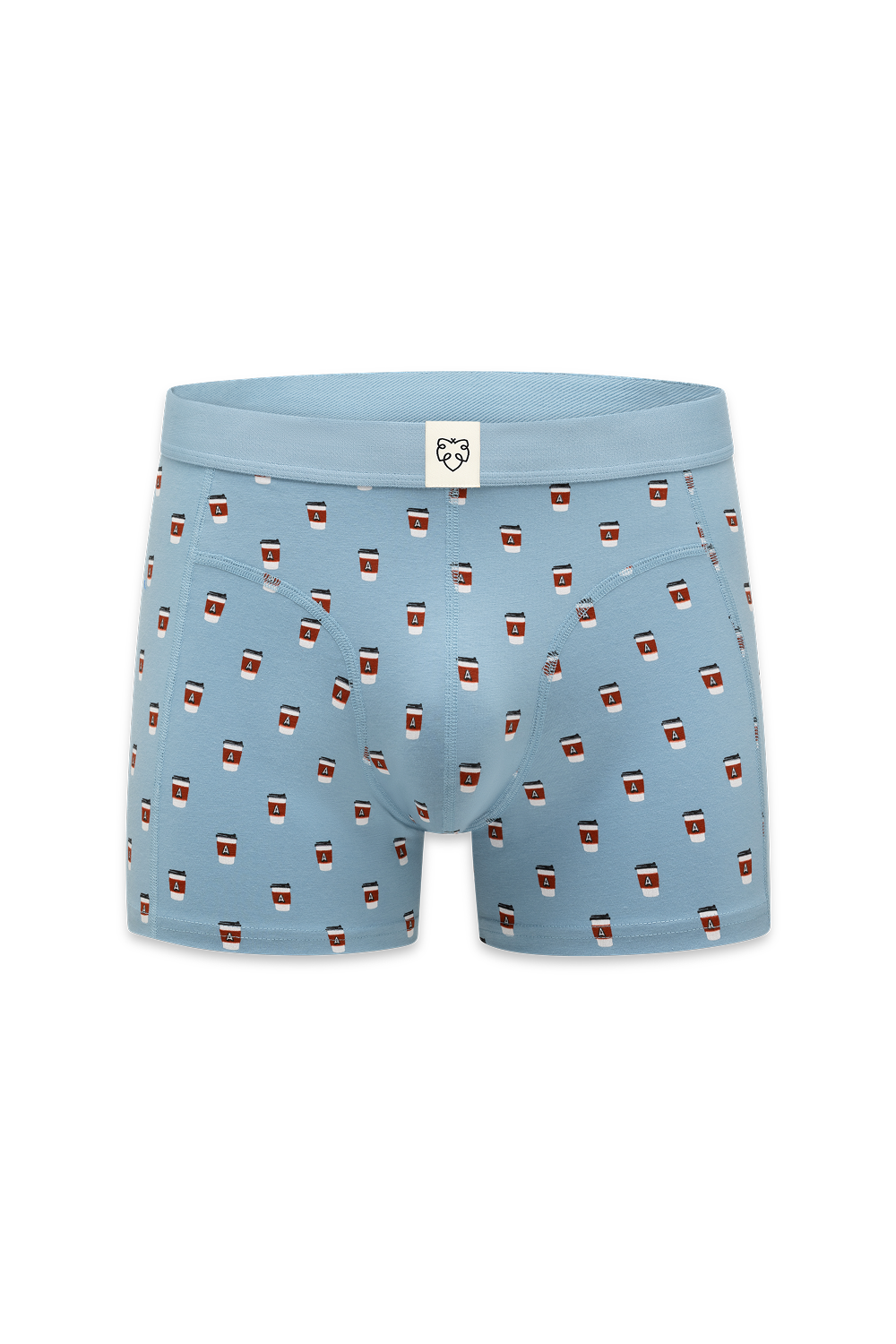 A-dam ACE Boxershort Blue Take Away Coffee