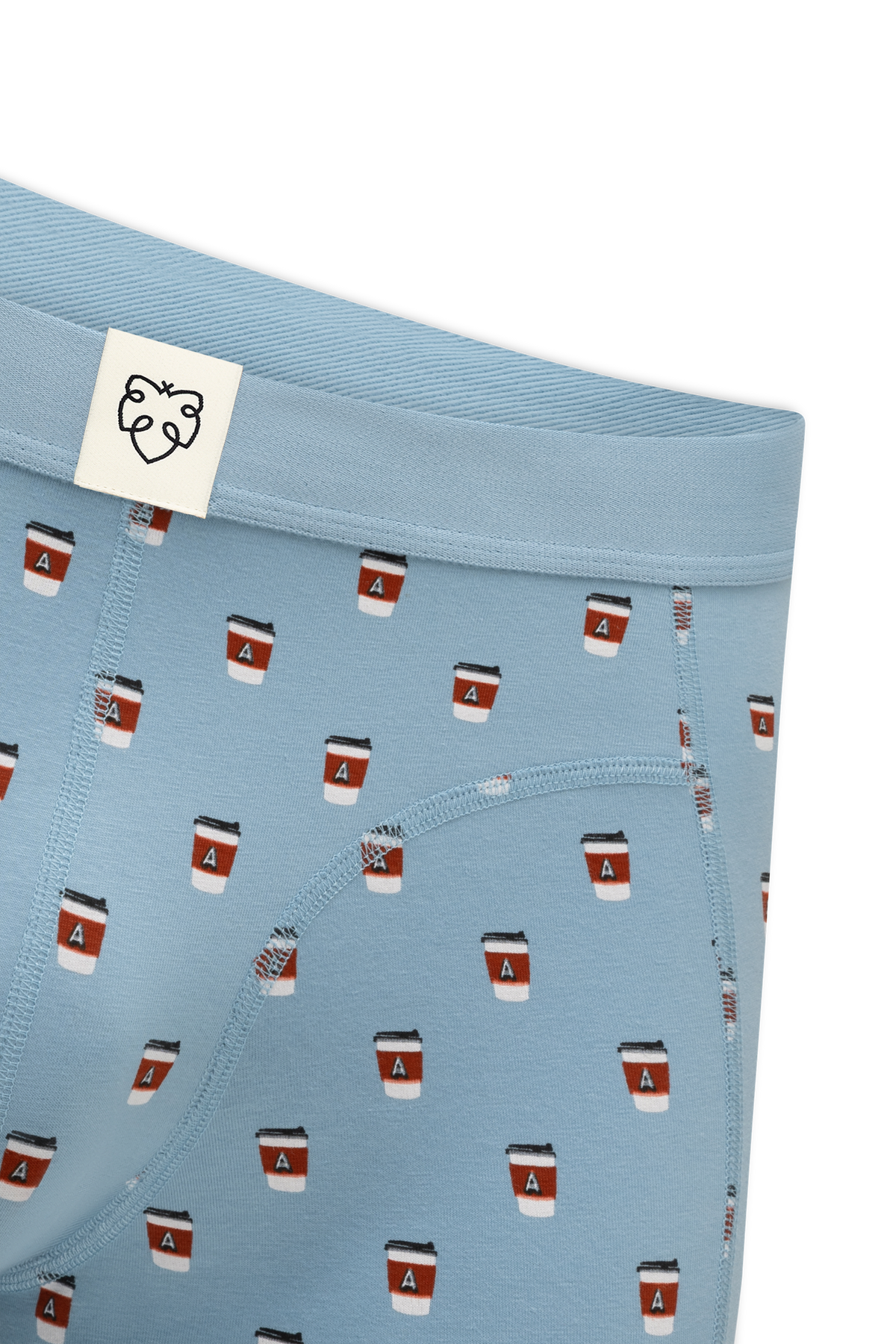 A-dam ACE Boxershort Blue Take Away Coffee Giftbox detail 1