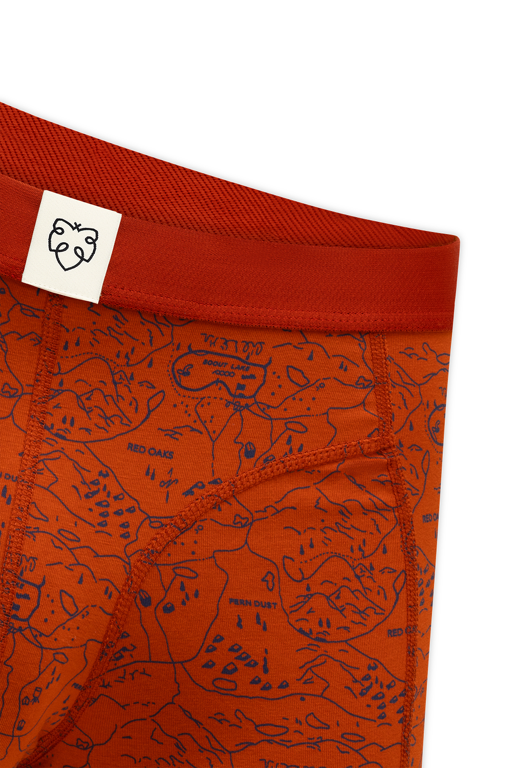 A-dam ACE Boxershort Ginger Scoutmap detail 1