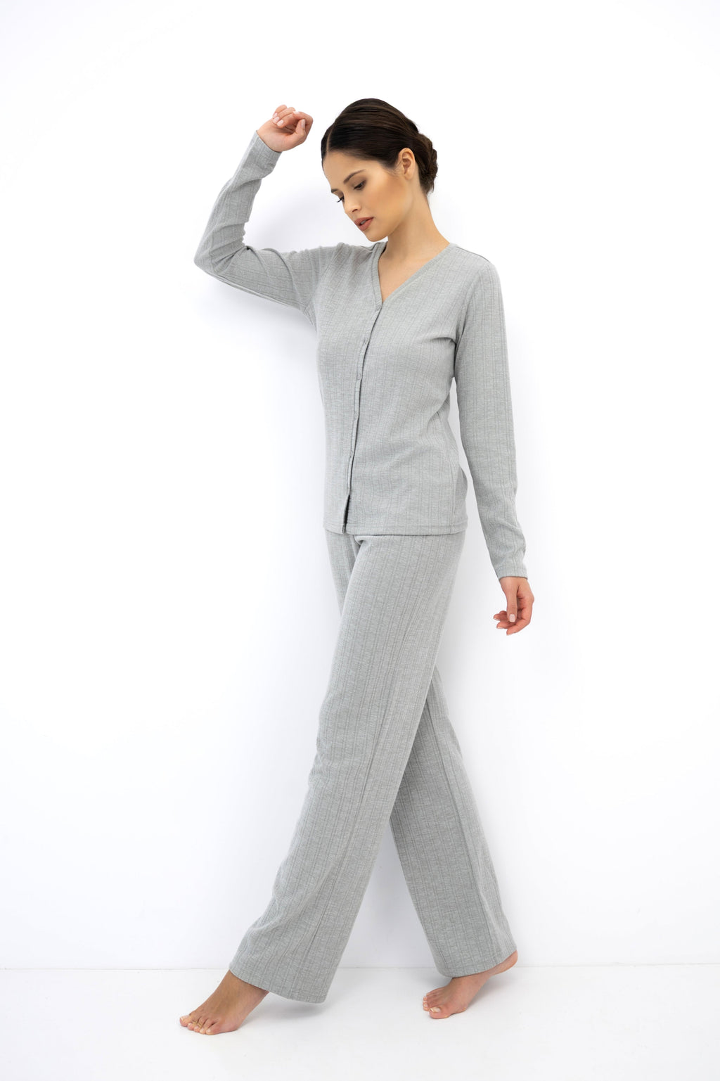 Sensis Pyjama Alira Lichtgrijs