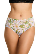 Hanky Panky Printed Signature Lace French Brief Absolute Lily Blue