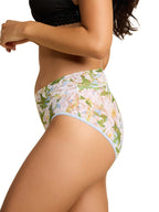 Hanky Panky Printed Signature Lace French Brief Absolute Lily Blue detail 2