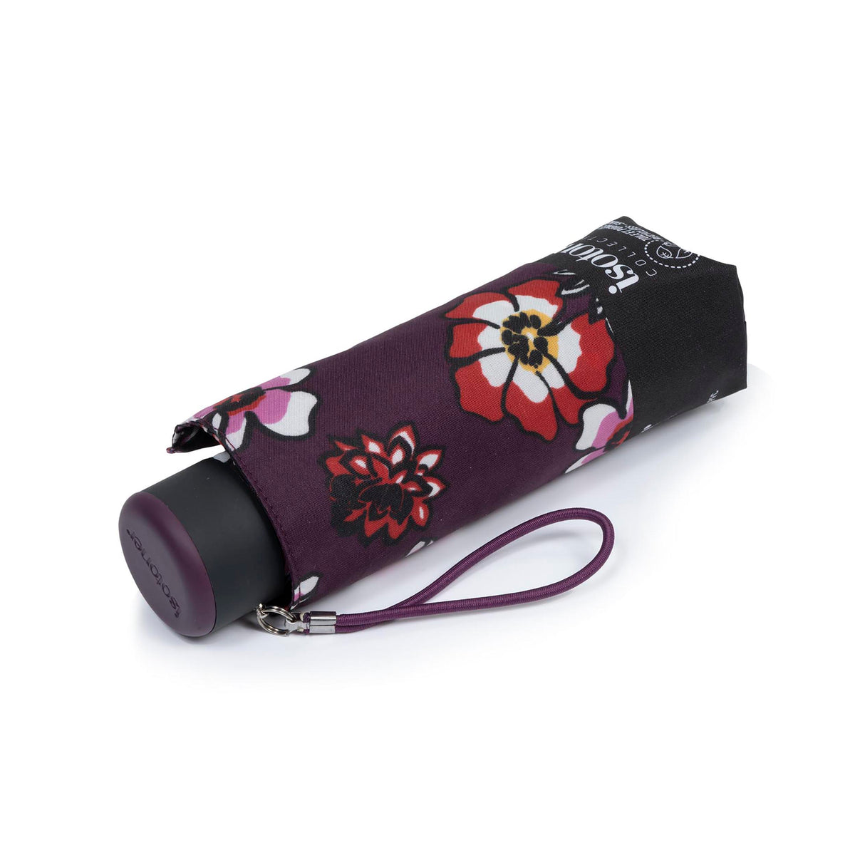 Isotoner Paraplu Mini Slim Viooltjes