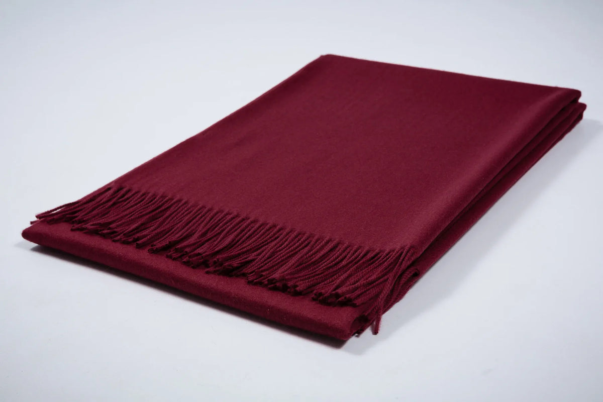 Mantas Ezcaray Plaid Sibelina Bordeaux