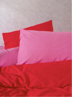 Dekbedovertrek fushia rood