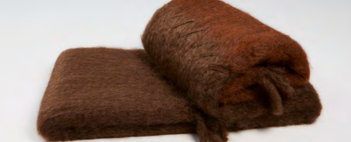Plaid Stitching bruin