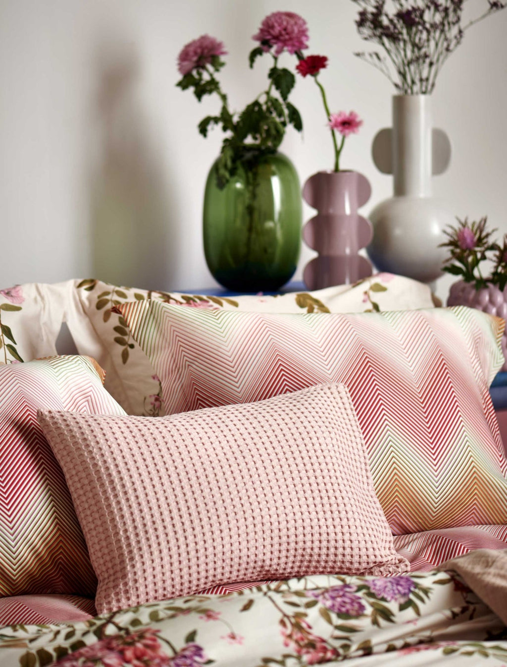 Vandyck Dekbedovertrek Ziggy Pink detail 2