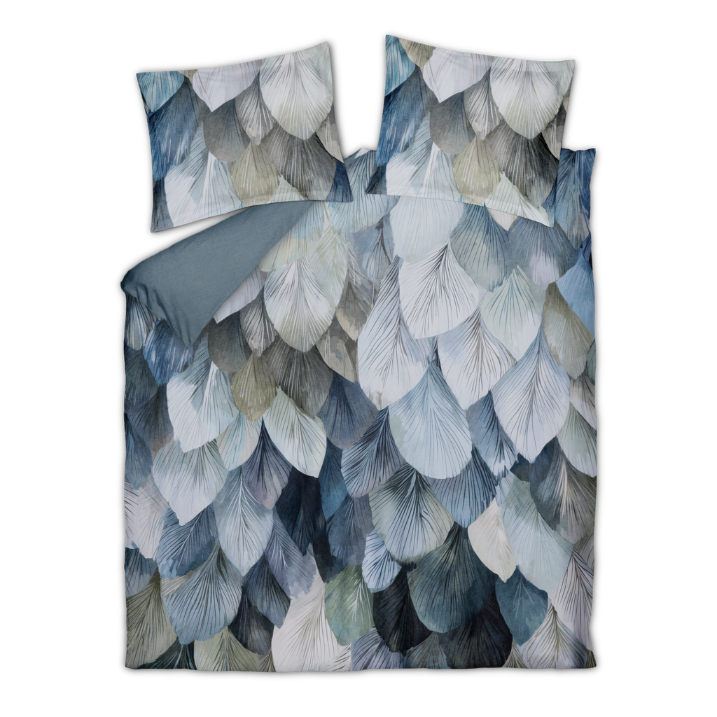 Vandyck Dekbedovertrek Dawnpetal Faded Denim