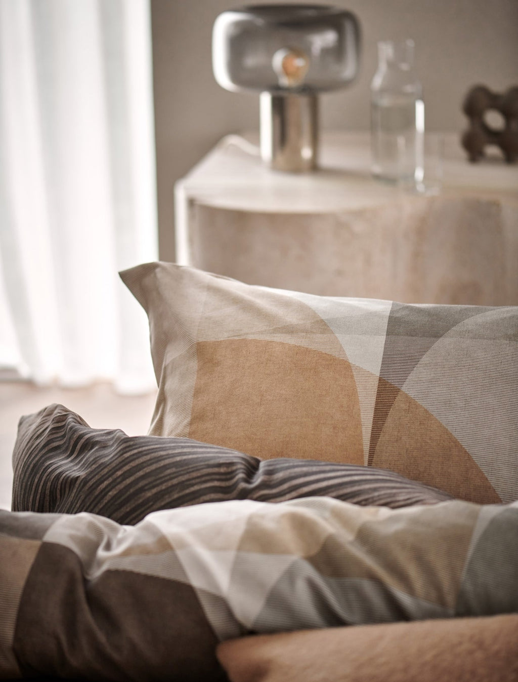 Vandyck Dekbedovertrek Muted Shapes Multi detail 3