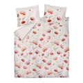 Vandyck Dekbedovertrek Poppy Fields Cream Tan