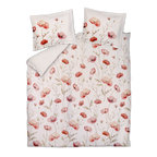 Vandyck Dekbedovertrek Poppy Fields Cream Tan