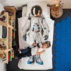 SNURK Dekbedovertrek Astronaut detail 1