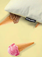 SNURK Dekbedovertrek Scoops & Sunshine detail 1
